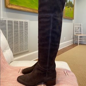 Coach Suede over knee boots 10